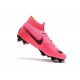 Nike Mercurial Superfly 6 Elite DF FG Soccer Cleats - Pink Black