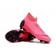 Nike Mercurial Superfly 6 Elite DF FG Soccer Cleats - Pink Black