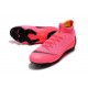 Nike Mercurial Superfly 6 Elite DF FG Soccer Cleats - Pink Black