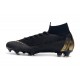 Nike Mercurial Superfly 6 Elite DF FG Soccer Cleats - Black Golden