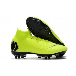 Nike Mercurial Superfly VI Elite Anti-Clog SG-Pro Volt Black
