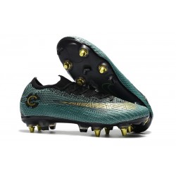 Cristiano Ronaldo Nike Mercurial Vapor XII SG-Pro Anti-Clog Blue