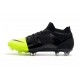 Nike Mercurial Greenspeed 360 Soccer Cleats - Black Metallic Silver Volt