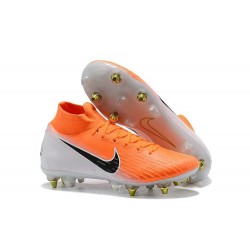Nike Mercurial Superfly 6 Elite Anti-Clog SG Orange White