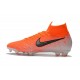 Nike Mercurial Superfly 6 Elite DF FG Soccer Cleats - Hyper Crimson Black White