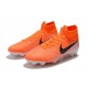 Nike Mercurial Superfly 6 Elite DF FG Soccer Cleats - Hyper Crimson Black White