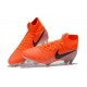 Nike Mercurial Superfly 6 Elite DF FG Soccer Cleats - Hyper Crimson Black White