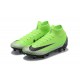 Cristiano Ronaldo Nike Mercurial Superfly 6 Elite Anti-Clog SG Green Black