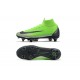 Cristiano Ronaldo Nike Mercurial Superfly 6 Elite Anti-Clog SG Green Black