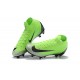 Cristiano Ronaldo Nike Mercurial Superfly 6 Elite Anti-Clog SG Green Black