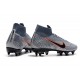 Nike Mercurial Superfly 6 Elite Anti-Clog SG Wolf Grey Black