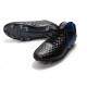 Nike Tiempo Legend VIII FG K-Leather Cleats - Black Blue
