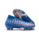 Nike Mercurial Superfly VII Elite FG Soccer Shoes - Blue Red