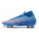 Nike Mercurial Superfly VII Elite FG Soccer Shoes - Blue Red