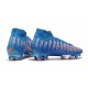 Nike Mercurial Superfly VII Elite FG Soccer Shoes - Blue Red