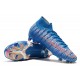 Nike Mercurial Superfly VII Elite FG Soccer Shoes - Blue Red