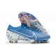 Nike Mercurial Vapor XIII Elite FG Men Boots Blue Hero White