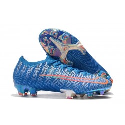 Nike Mercurial Vapor XIII Elite FG Men Boots Blue Red
