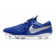 Nike Tiempo Legend VIII FG K-Leather Cleats - Hyper Royal White