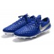 Nike Tiempo Legend VIII FG K-Leather Cleats - Hyper Royal White