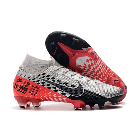 Nike Mercurial Superfly VII Elite FG NJR Chrome/Black/Red