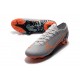 Nike Mercurial Vapor XIII Elite FG Men Boots Grey Orange Black
