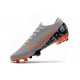 Nike Mercurial Vapor XIII Elite FG Men Boots Grey Orange Black