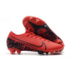 Nike Mercurial Vapor XIII Elite FG Men Boots Red Black