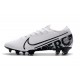 Nike Mercurial Vapor 13 Elite Flyknit FG - White Black