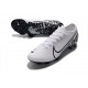 Nike Mercurial Vapor 13 Elite Flyknit FG - White Black