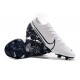Nike Mercurial Vapor 13 Elite Flyknit FG - White Black