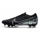 Nike Mercurial Vapor 13 Elite Flyknit FG - Black White
