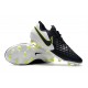 Nike Tiempo Legend VIII FG K-Leather Cleats - Black White Volt