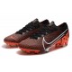 Limited Edition Nike Mercurial Vapor 13 Elite Flyknit FG - Black White Hyper Crimson