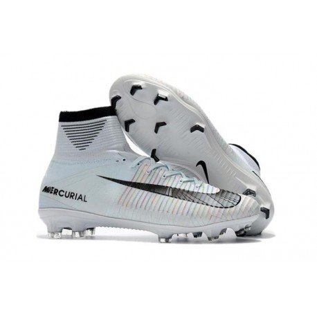 white mercurial soccer cleats
