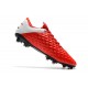 Nike Tiempo Legend VIII FG K-Leather Cleats -Red White Black