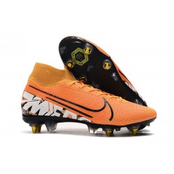 Nike Mercurial Superfly VII Elite SG Pro Orange White
