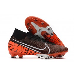 Nike Mercurial Superfly 7 Elite AG-PRO Black White Hyper Crimson