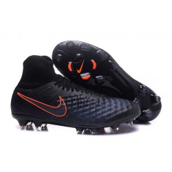 Nike Magista Obra II FG Soccer Cleat Black Orange