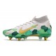 Nike Mercurial Superfly VII Elite SG Pro Mbappe White Gold Green