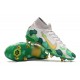 Nike Mercurial Superfly VII Elite SG Pro Mbappe White Gold Green