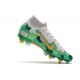 Nike Mercurial Superfly VII Elite SG Pro Mbappe White Gold Green