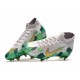 Nike Mercurial Superfly VII Elite SG Pro Mbappe White Gold Green