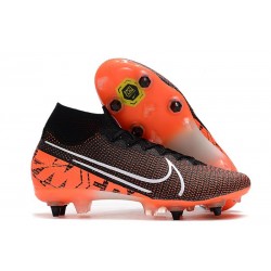 Nike Mercurial Superfly VII Elite SG Pro Black Crimson White