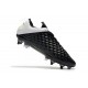 Nike Tiempo Legend 8 Elite SG-Pro AC Leather Shoes Black White Volt