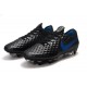 Nike Tiempo Legend 8 Elite SG-Pro AC Leather Shoes Black Blue