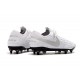 Nike Tiempo Legend 8 Elite SG-Pro AC Leather Shoes White Platinum Grey