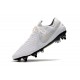 Nike Tiempo Legend 8 Elite SG-Pro AC Leather Shoes White Platinum Grey