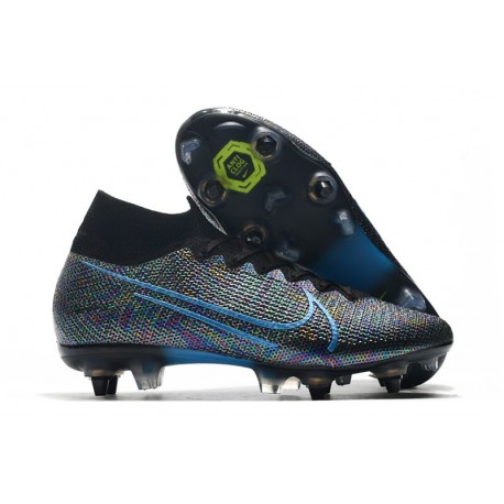 Nike Mercurial Superfly VII Elite SG Pro Black Blue