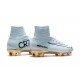 Nike Mercurial Superfly 5 FG Top Boot White Gold Black